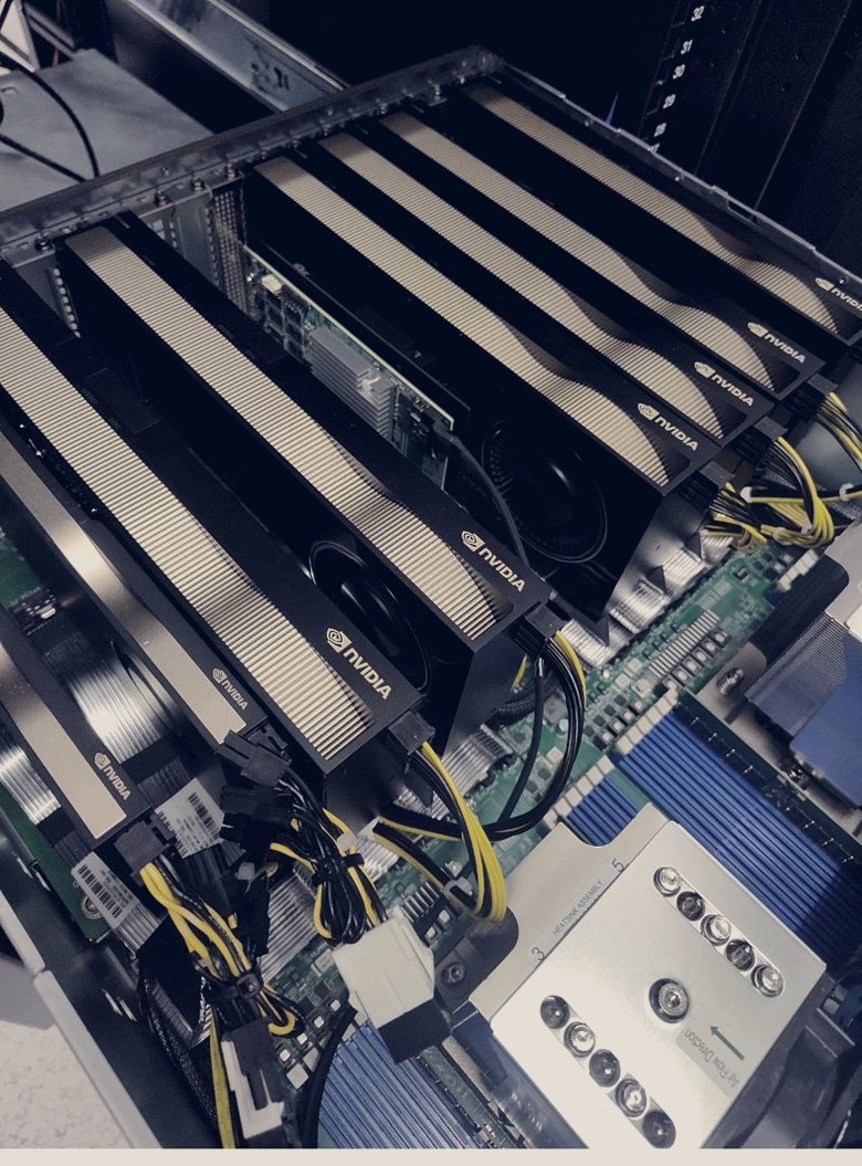 NVIDIA GPUs in a Rizzo server