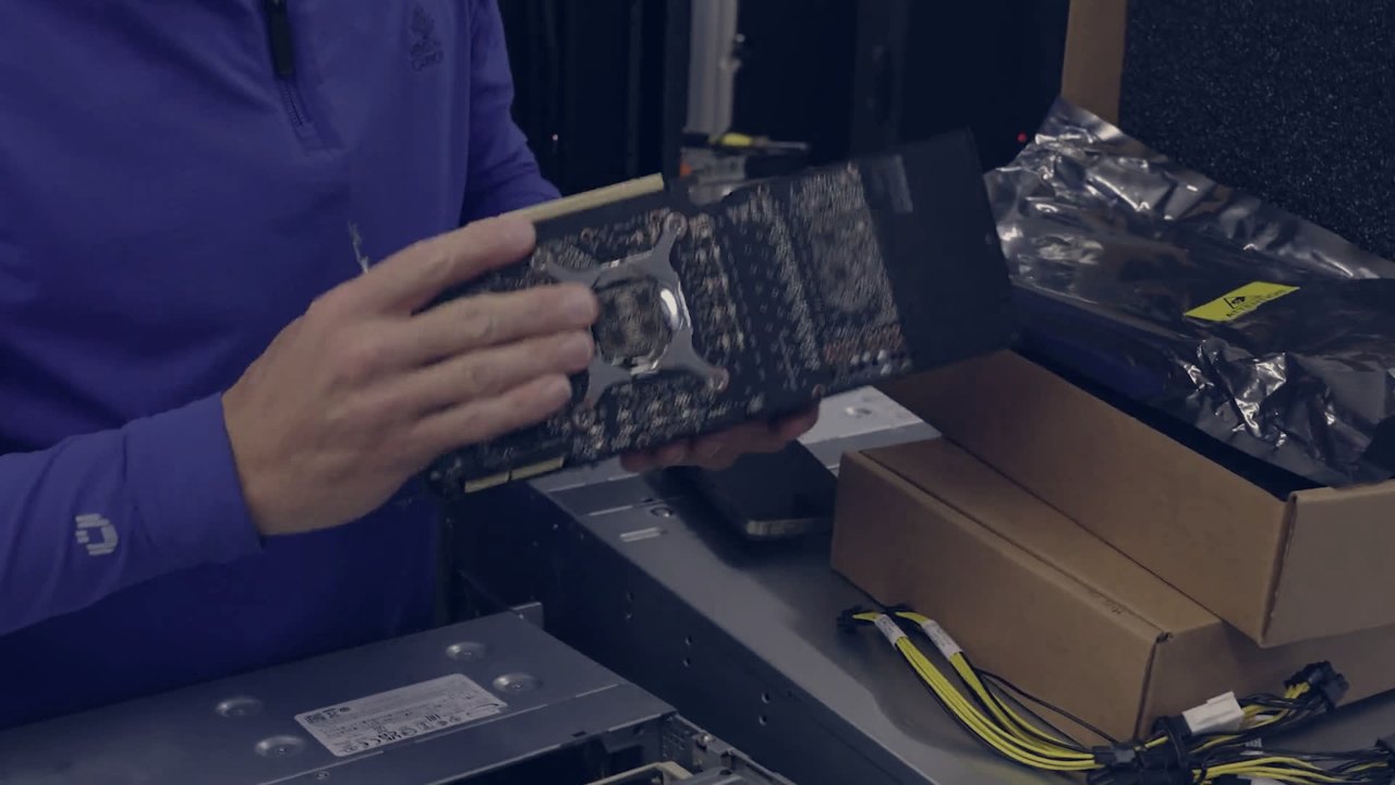 Installing GPUs at the Rizzo datacenter