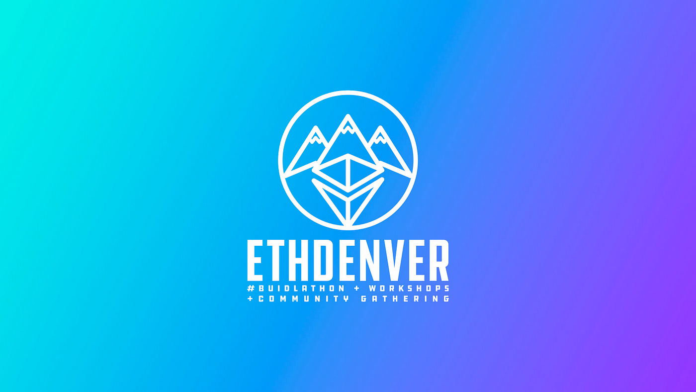 A graphic representing the EthDenver event.